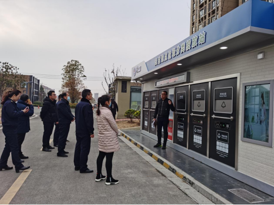 華展貓先生，智能垃圾分類收集房，垃圾分類房廠家