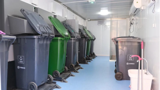 華展貓先生，智能垃圾分類(lèi)收集房，垃圾房廠(chǎng)家，垃圾屋定制