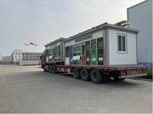 貓先生垃圾分類設(shè)備廠家，智能垃圾房，小區(qū)垃圾分類點建設(shè)