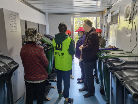 貓先生生活垃圾四分類，智能分類垃圾房，廚余垃圾分類