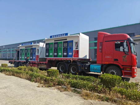 貓先生智能垃圾分類，小區(qū)垃圾房廠家，專業(yè)垃圾收集站制造