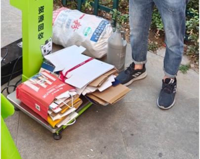 貓先生廢品回收，智能再生資源回收站，廢品回收箱價格，收集柜生產(chǎn)廠家