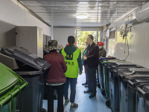 智能分類垃圾房，清潔小屋，垃圾分類收集站生產(chǎn)廠家