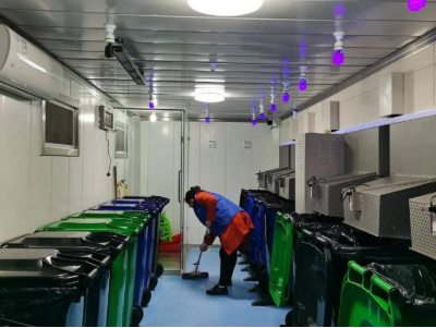 智能垃圾分類房，清潔小屋，垃圾分類收集站，分類垃圾亭生產廠家