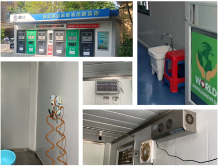 智能垃圾房,垃圾收集清潔屋,小區(qū)垃圾分類(lèi)站生產(chǎn)廠家