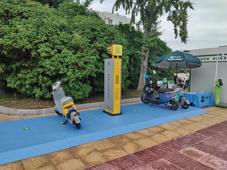 華展貓先生電動車充電樁生產(chǎn)廠家，共享電動車解決方案