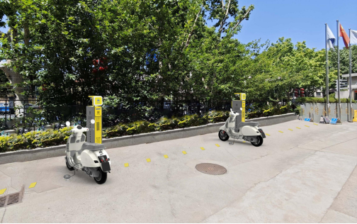 電單車充電樁，智能無(wú)線充電樁，智能掃碼電動(dòng)自行車充電樁廠家