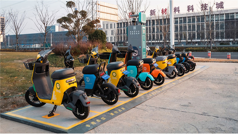 T10，無線充電樁，一拖十，電動自行車充電樁，電動兩輪車無線充電