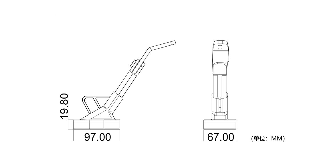 充電腳撐，無線充電腳撐，電動車充電腳撐，無線充電配件